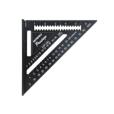 Prestige Quick Square Black Aluminium 178mm (7in)